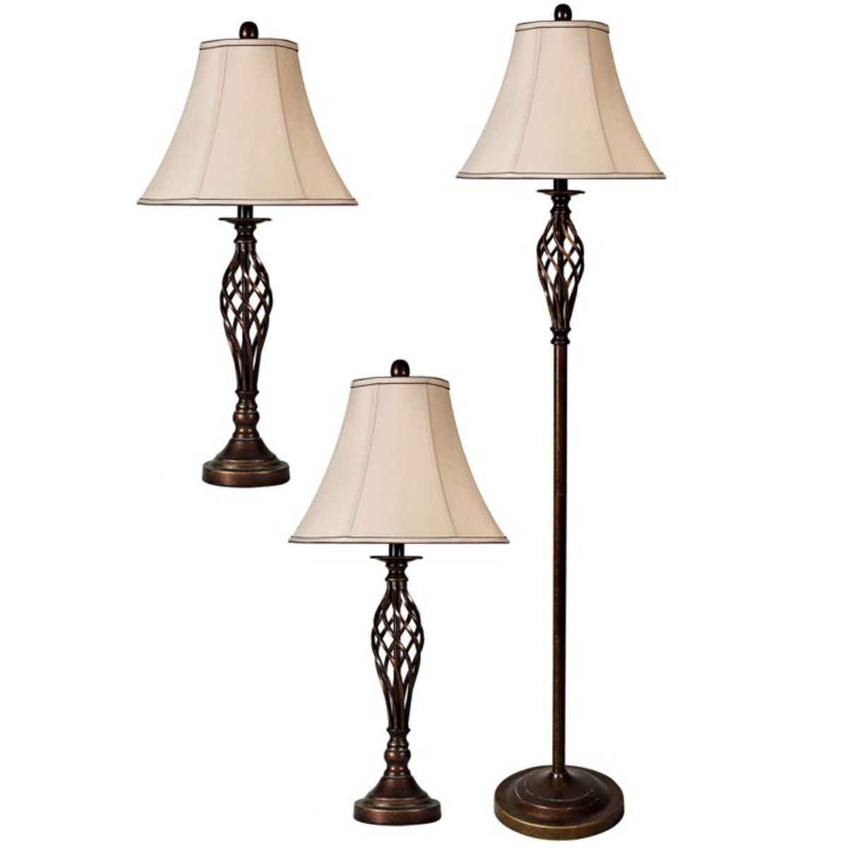 Picture of Barclay Brass 3-Pack Lamps