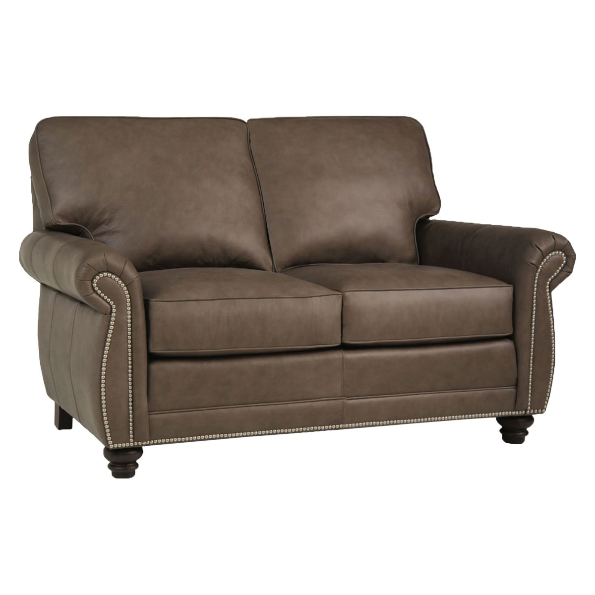 Picture of #302 Stationary All Leather Loveseat