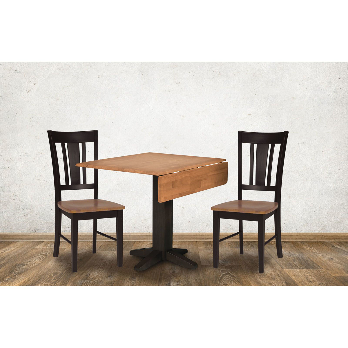 Picture of Copenhagen Drop-Leaf Table with 2 Side Chairs