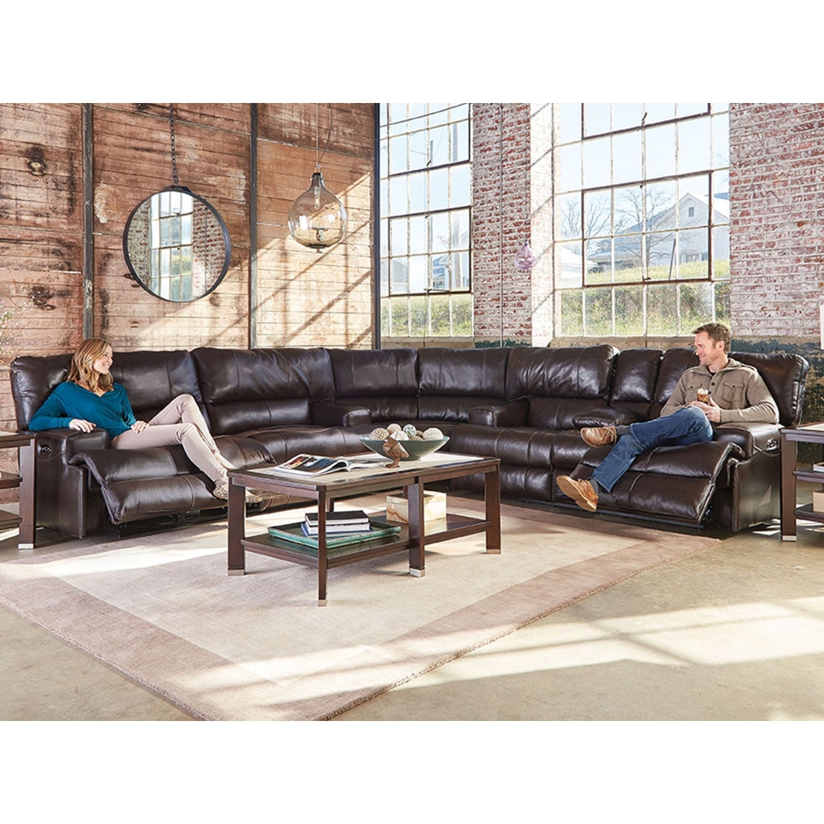 Picture of 3-Piece Wembley Power Sectional with Lumbar