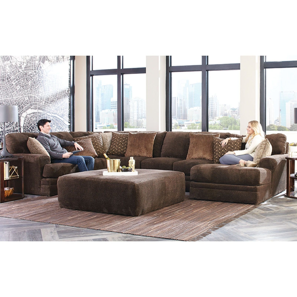 Picture of Mammoth Chocolate 3-Piece Sectional