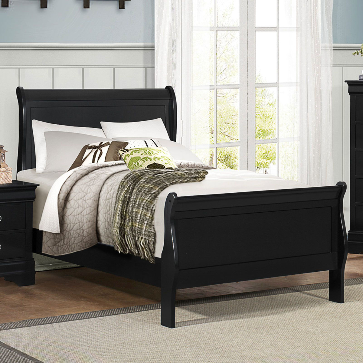 Picture of Mayville Black Twin Bed