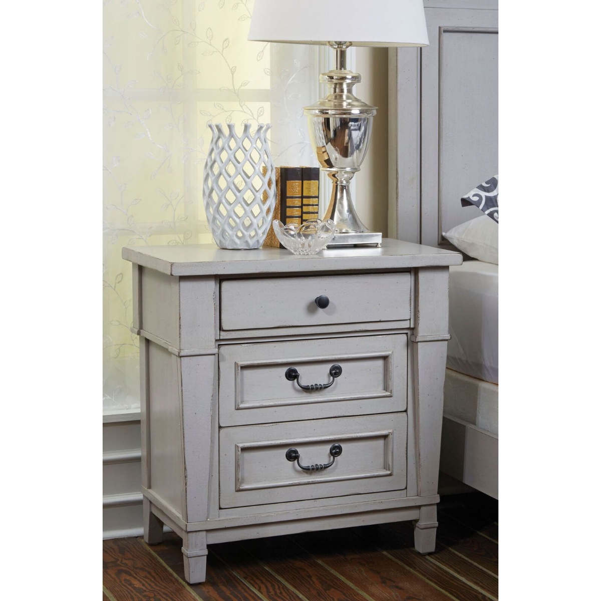 Picture of Stone Harbor Nightstand w/Power Supply