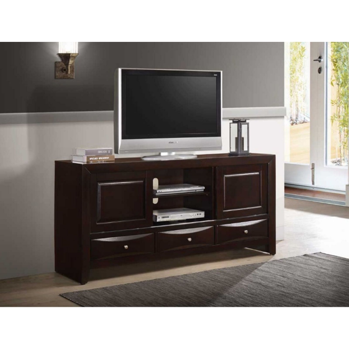 Picture of Emily Dark Cherry TV Console