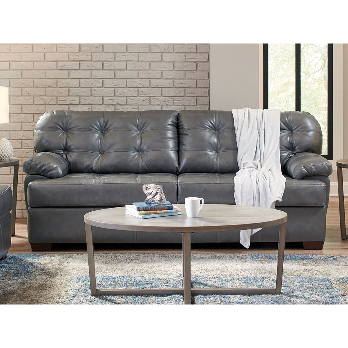 Picture of Soft Touch Fog Sofa