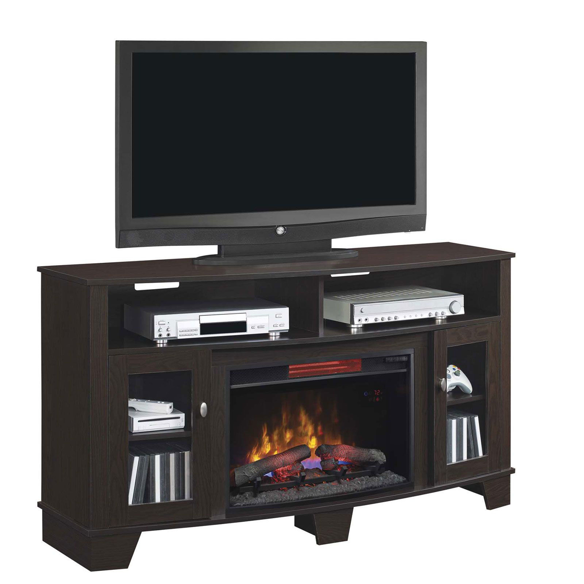 Picture of La Salle Media Mantel & Electric Fireplace