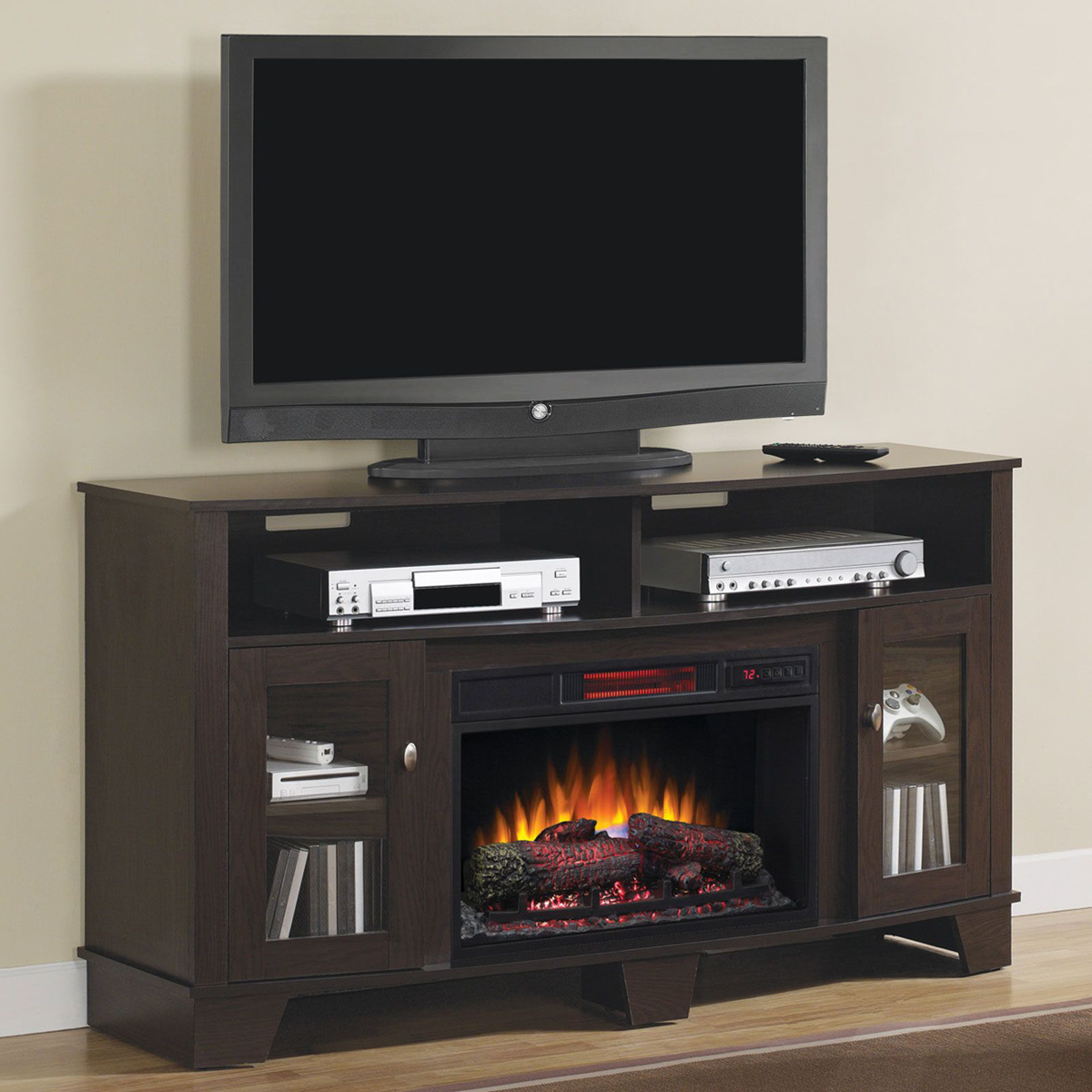 Picture of La Salle Media Mantel & Electric Fireplace