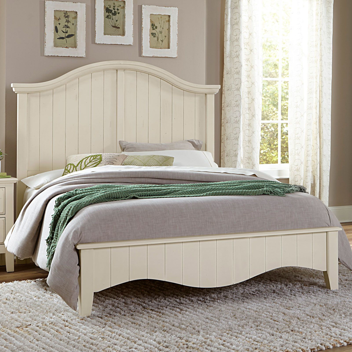 Picture of Casual Retreat White Queen Bed