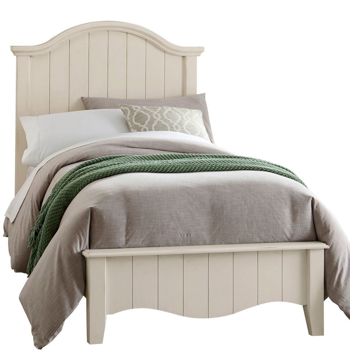 Picture of Casual Retreat White Twin Bed