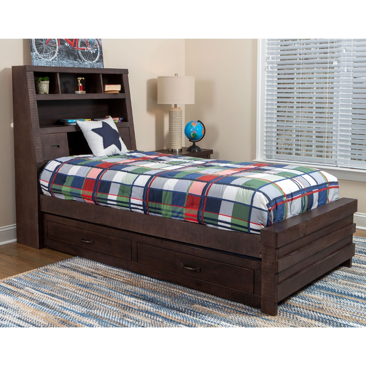 Picture of Montana Twin Bookcase Bed