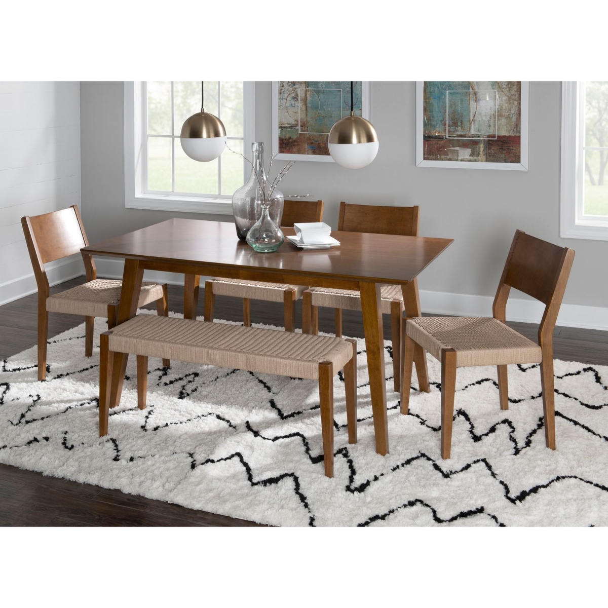 Picture of Cosgrove Rope 5-Piece Dining Group