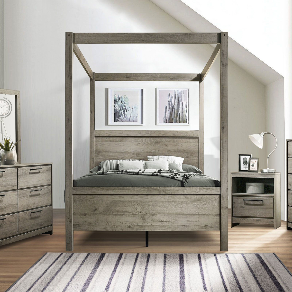 Picture of Ellenwood Queen Canopy Bed