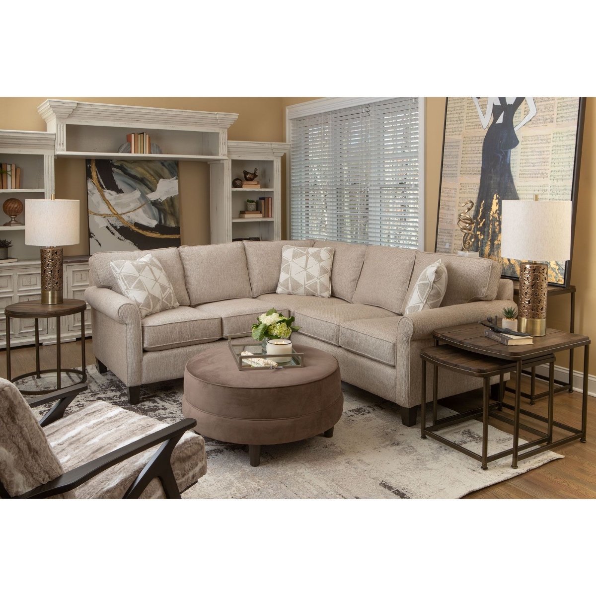 Picture of Jobrani 2-Piece Sectional