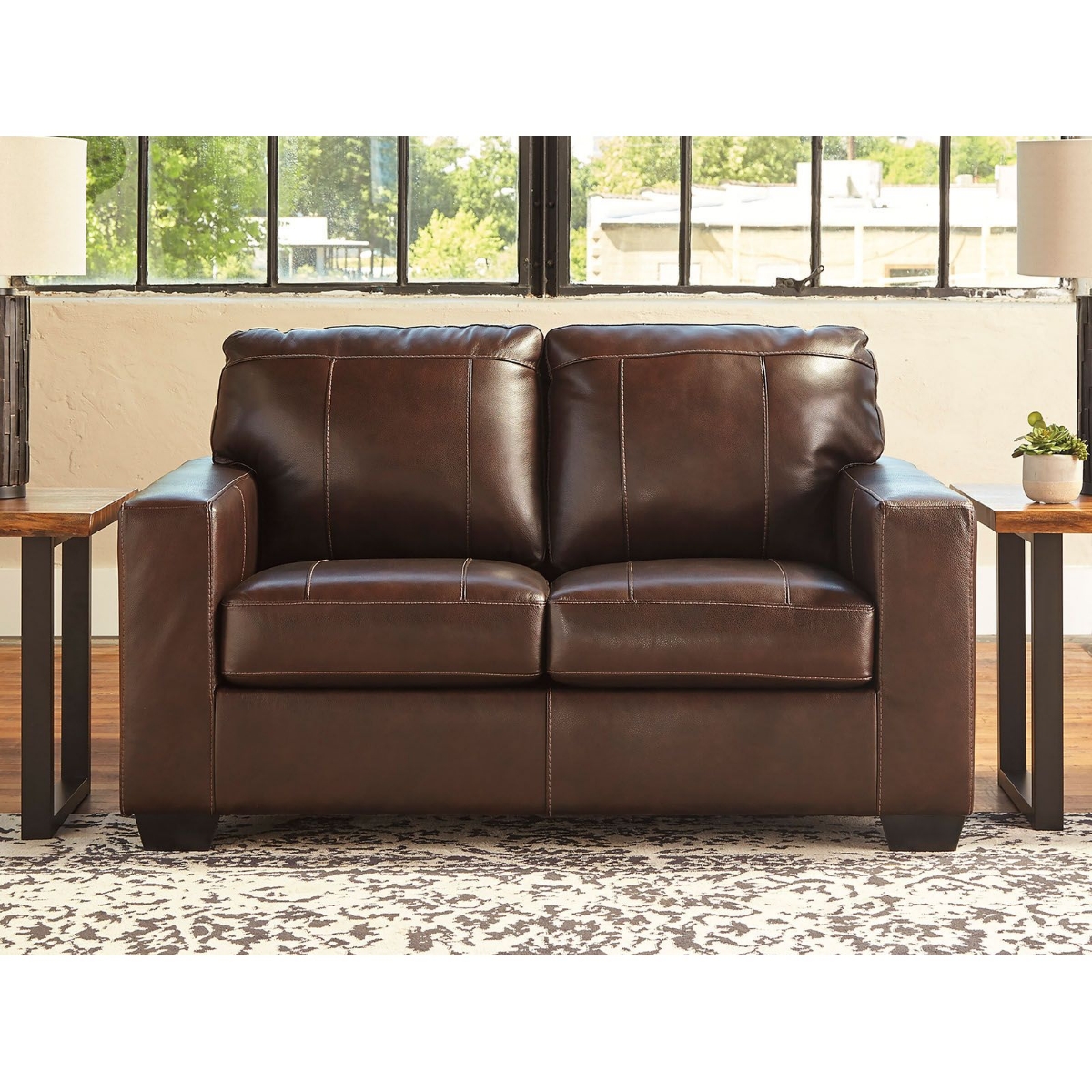 Picture of Morelos Leather Love Seat