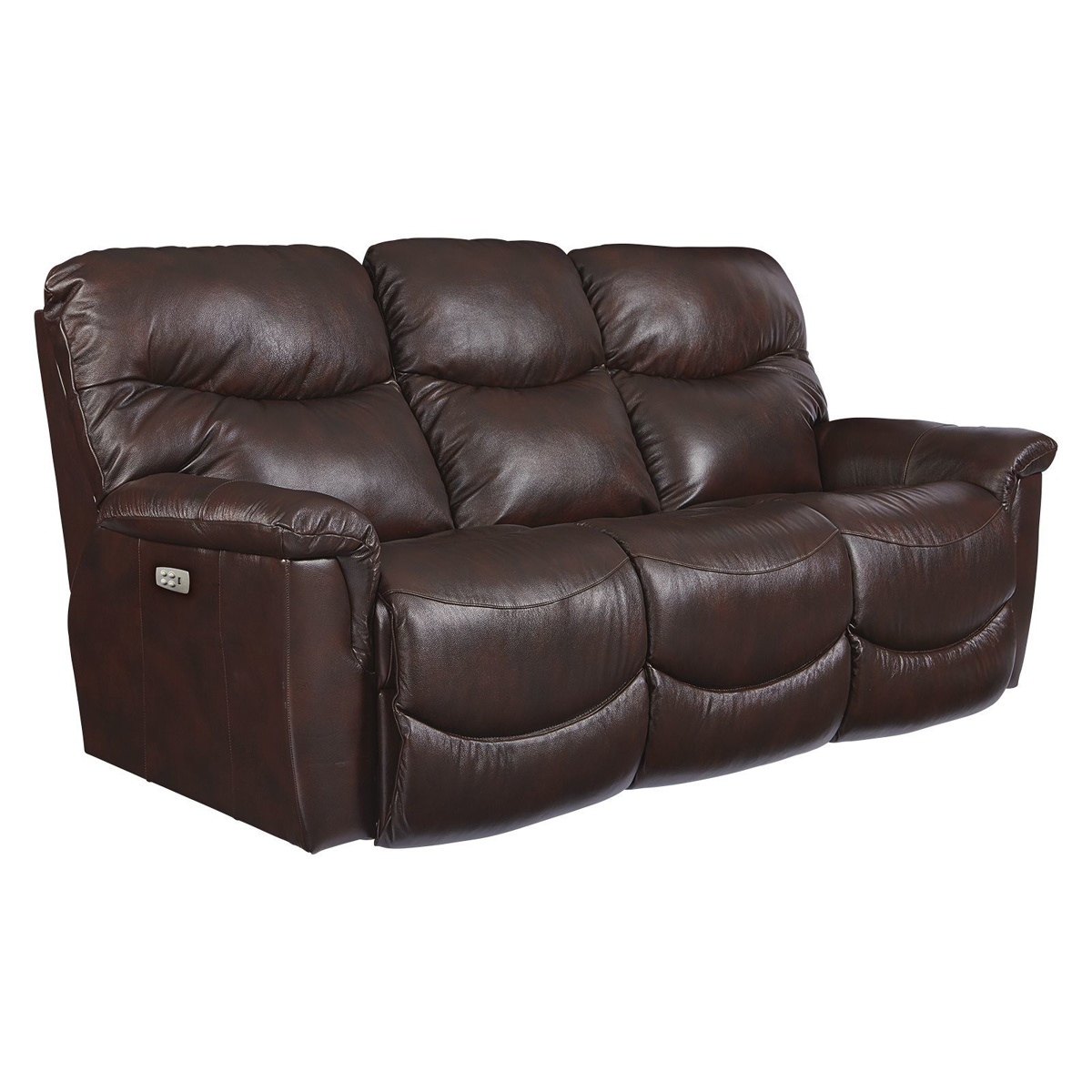 Picture of James Leather Power Recliner Sofa with Headrest