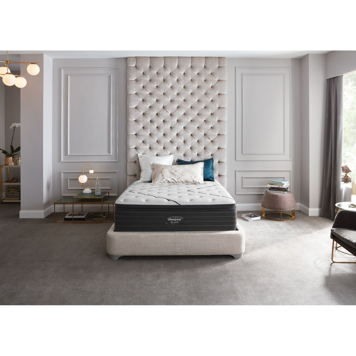 Picture of Black L-Class Medium Pillow Top King Mattress 