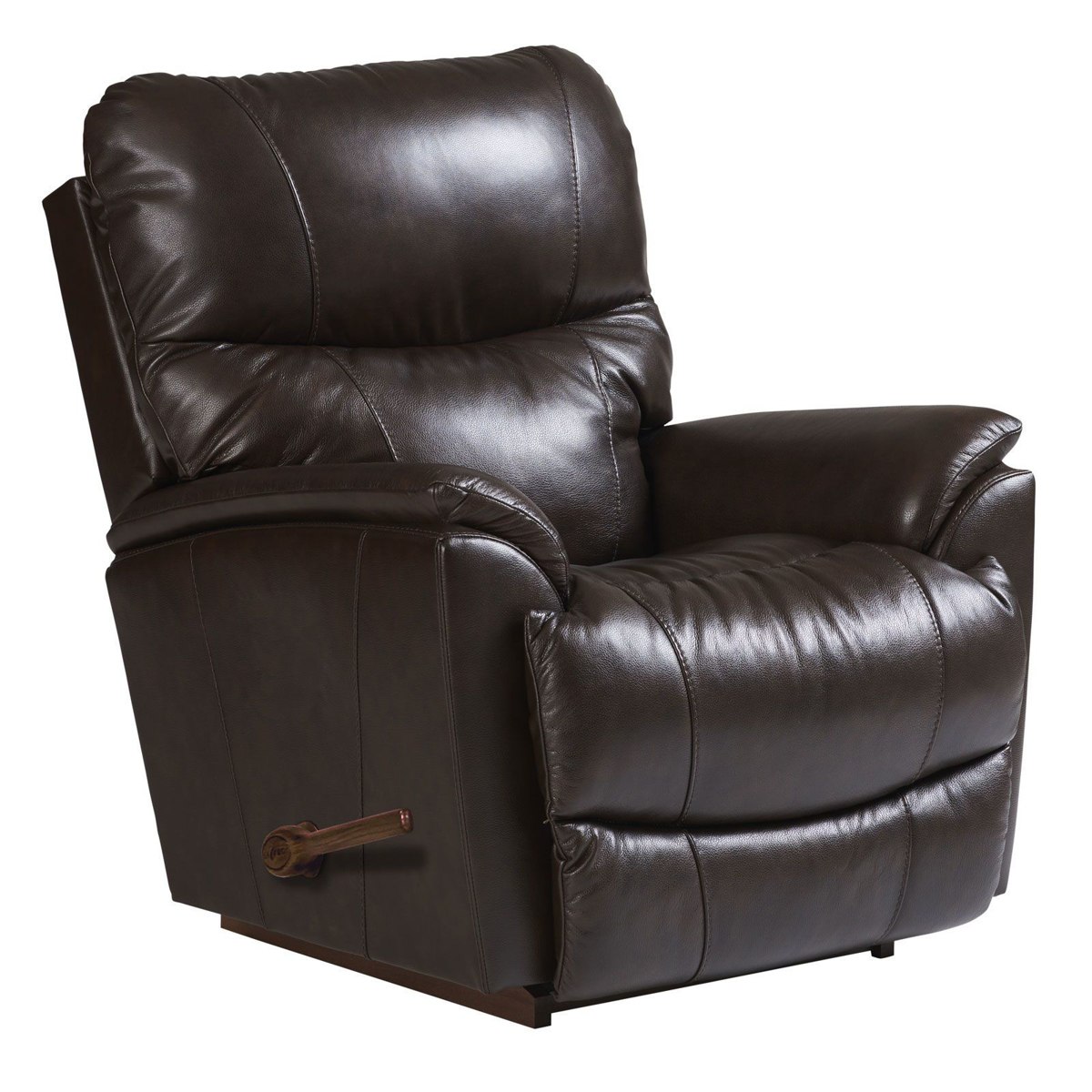 Picture of Trouper Leather Walnut Rocker Recliner