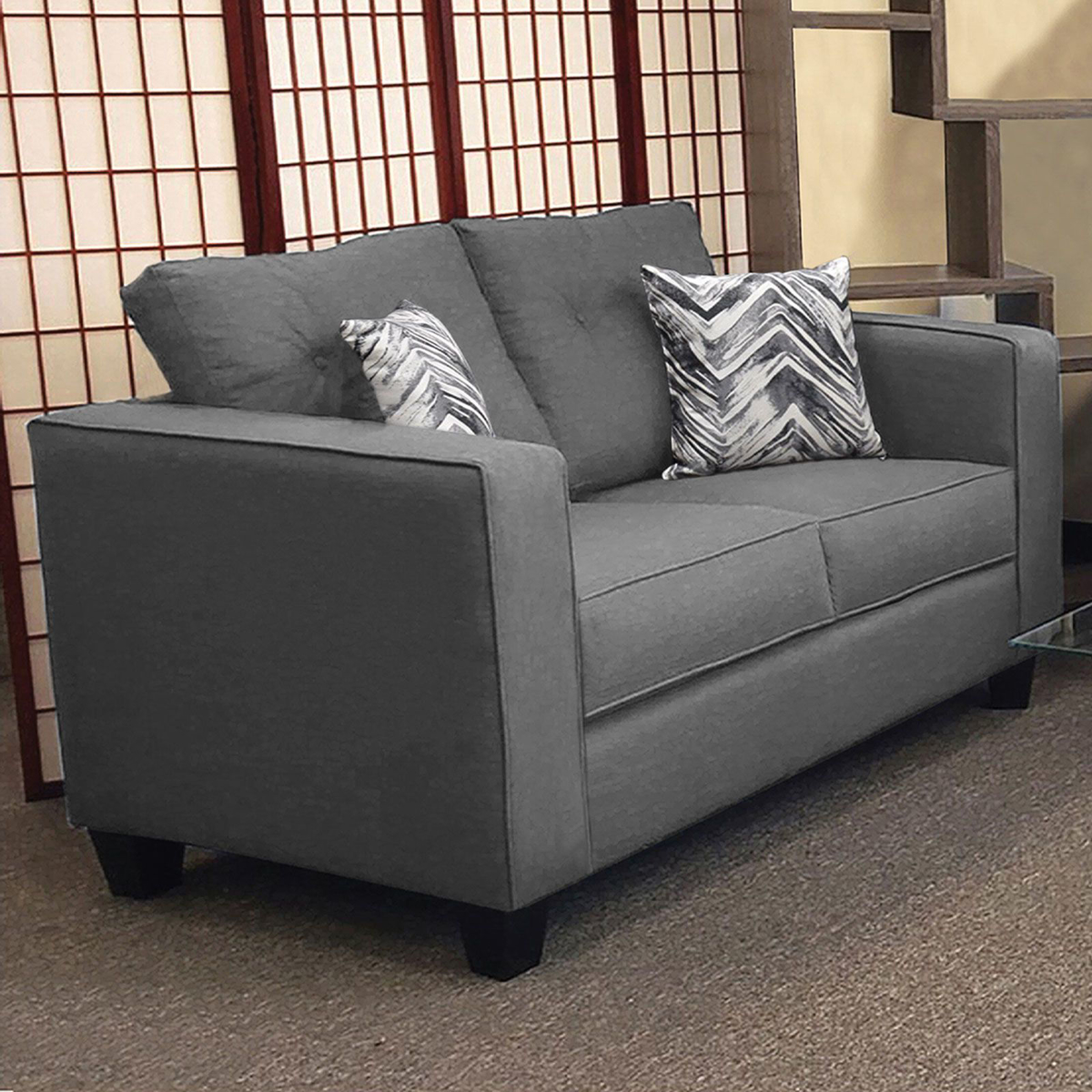 Picture of Jitterbug Gray Loveseat