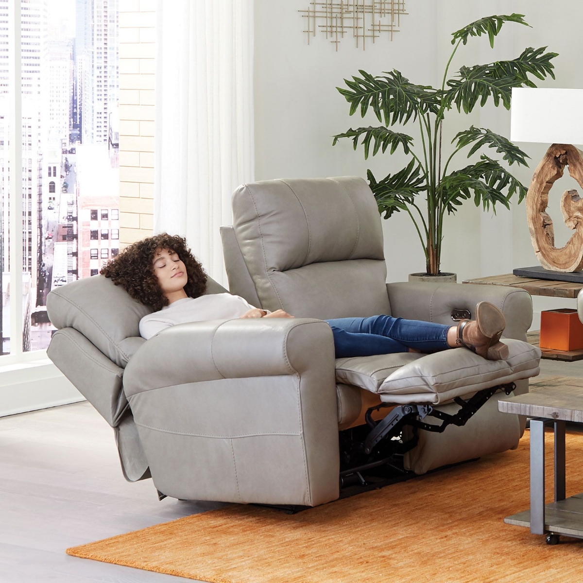 Picture of Torretta Putty Power Recliner