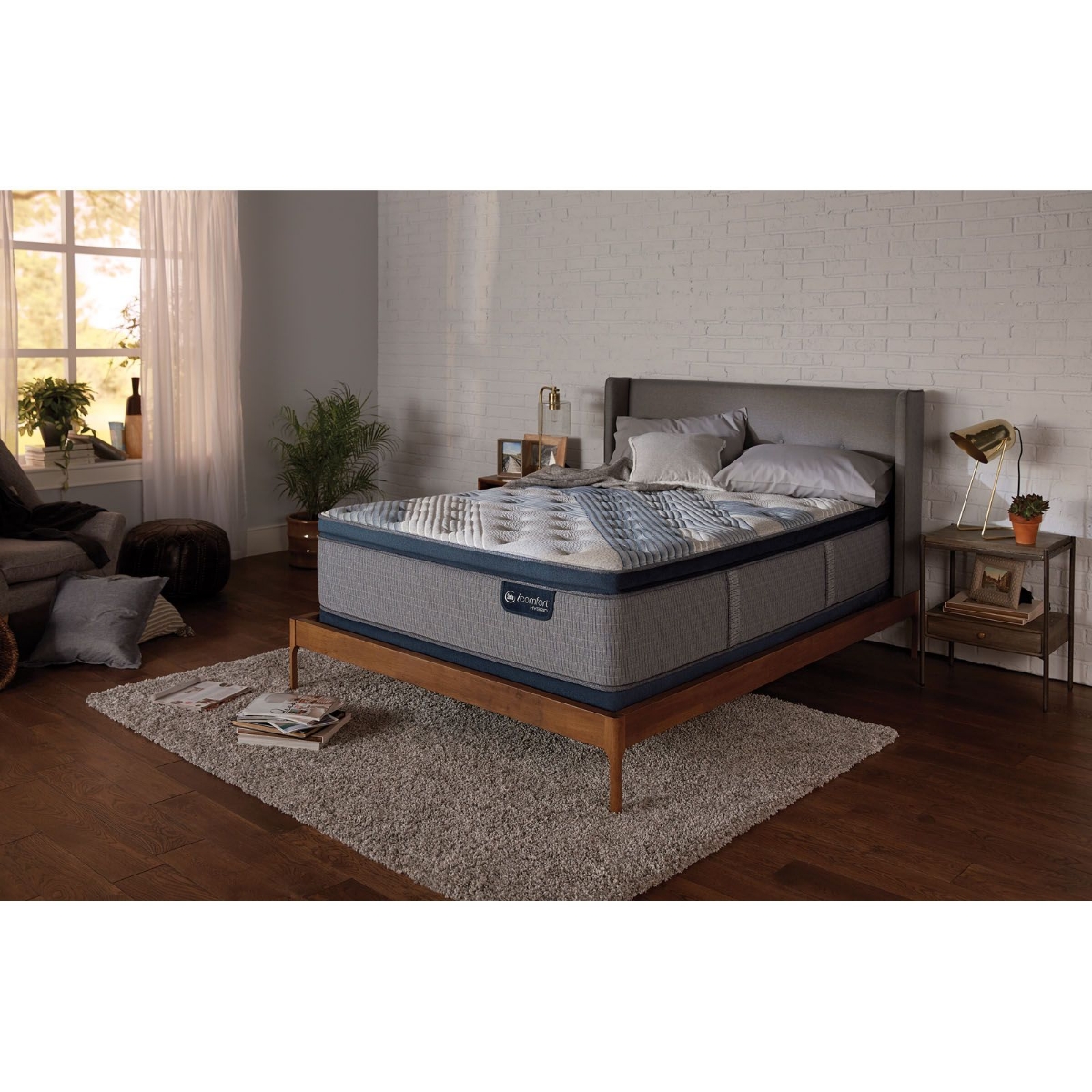 Picture of iComfort Blue Fusion 1000 Firm Pillow Top Queen Mattress 