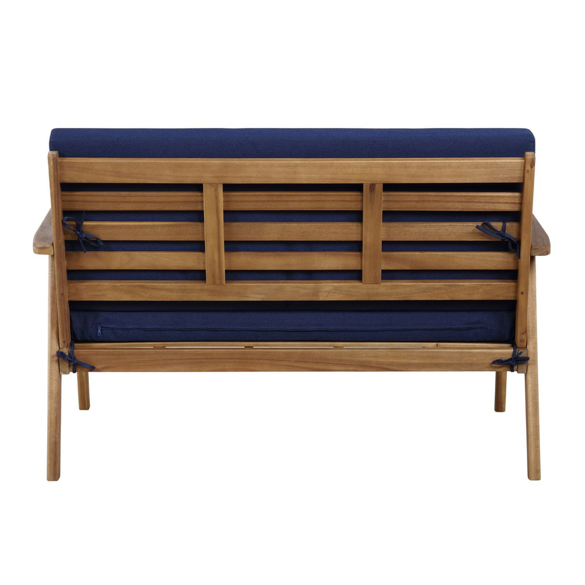 Picture of Cosgrove Navy Outdoor Bench & Coffee Table