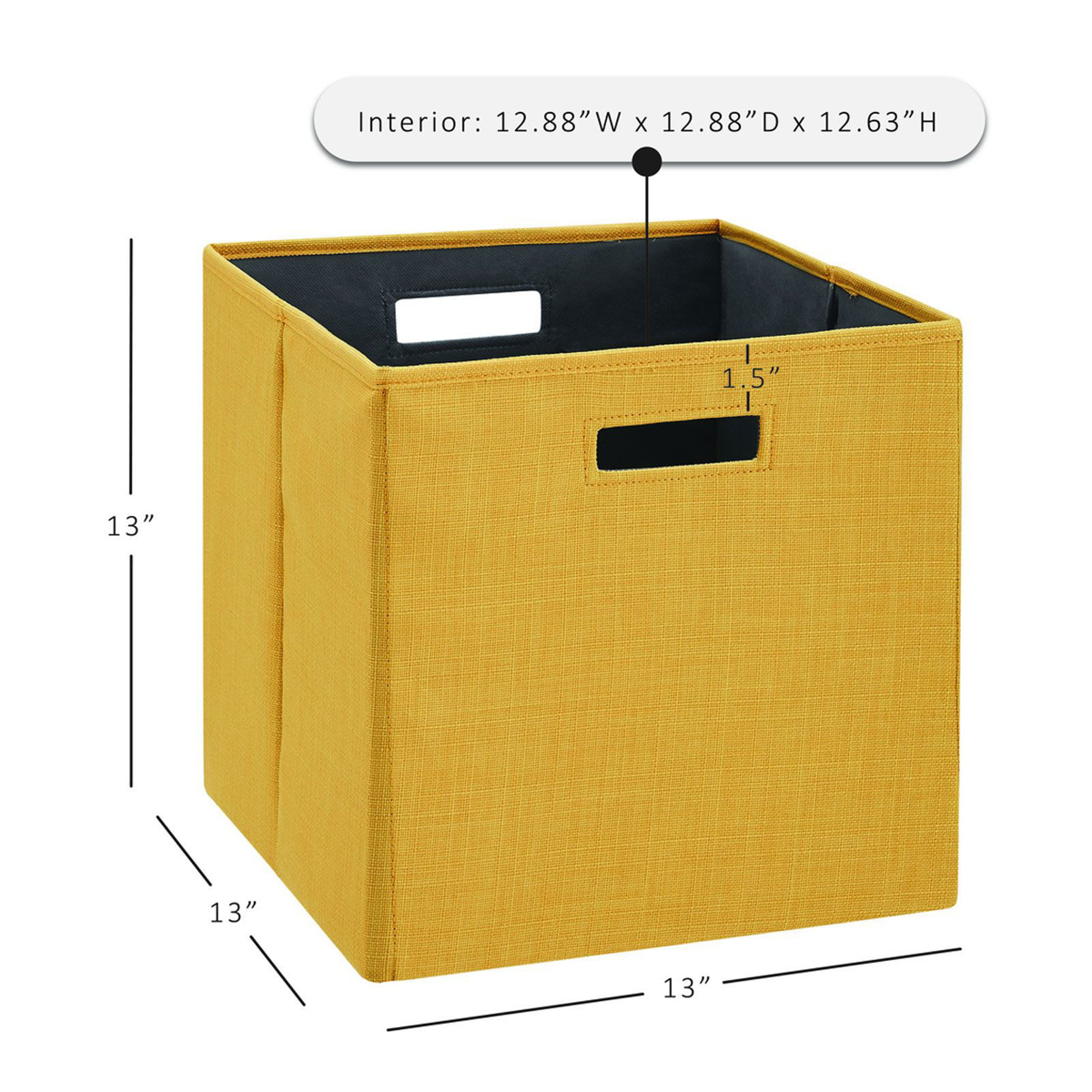 Picture of Cody Yellow Storage Bin