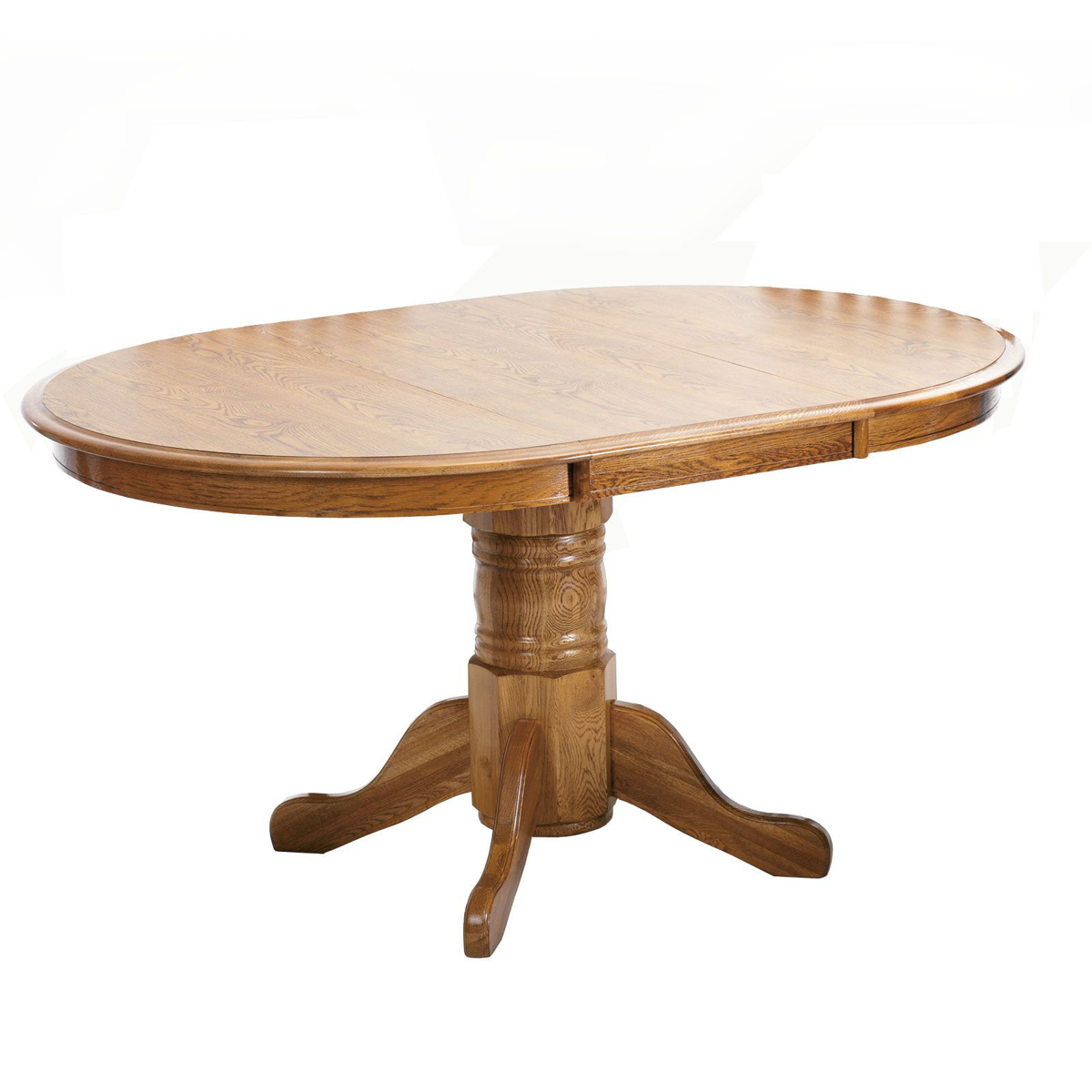 Picture of Solid Oak Pedestal Table