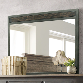 Picture of Plank Road Charcoal Finish Mirror