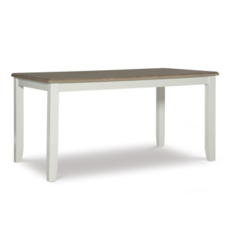 Picture of Two-Tone Vanilla Finish Table