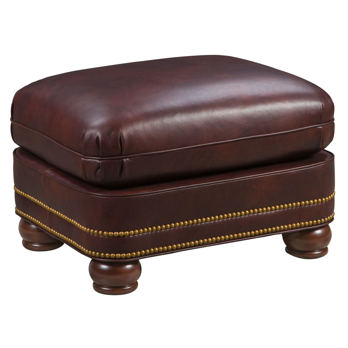 Picture of Austin All Leather Ottoman