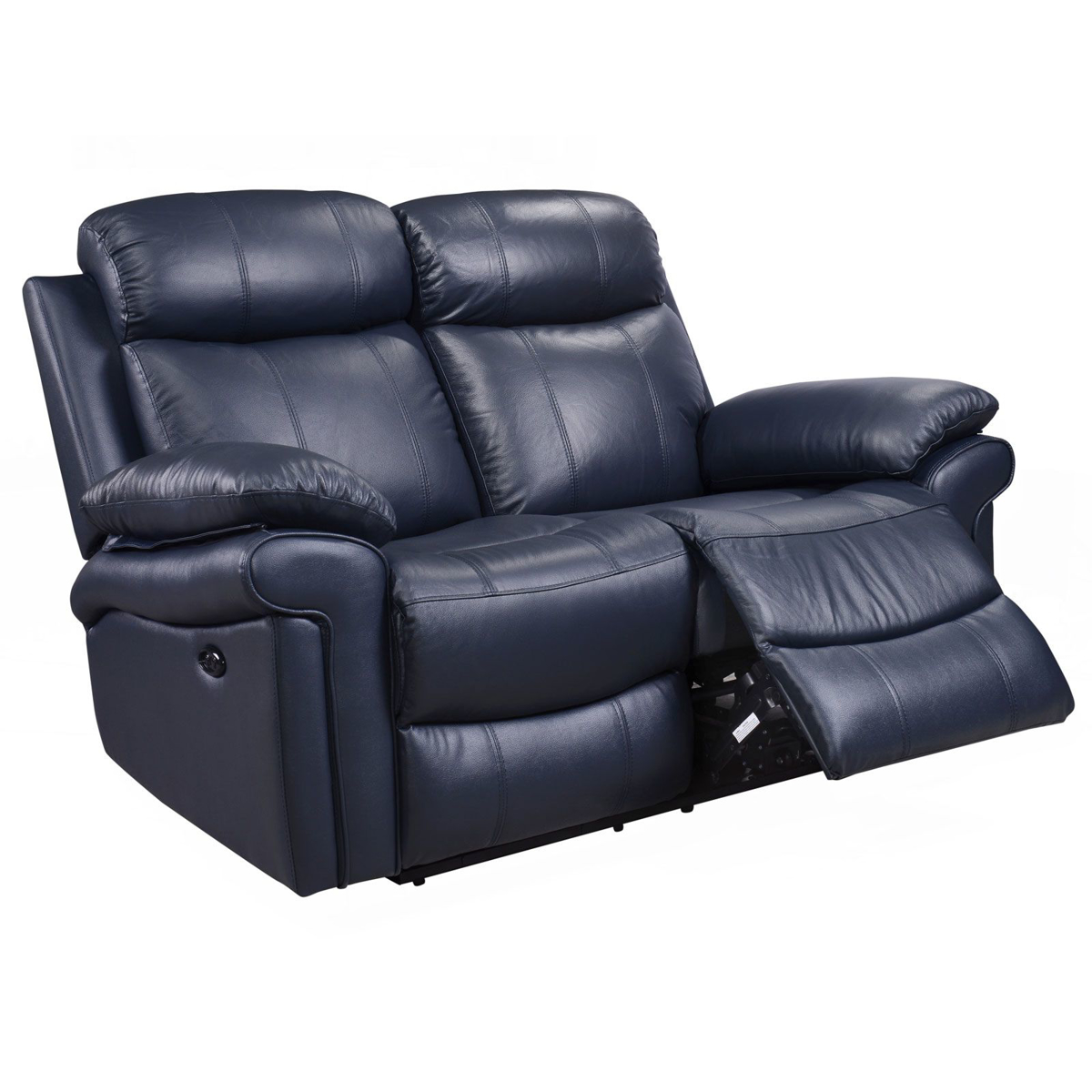 Picture of Joplin Blue Leather Power Recliner Love Seat