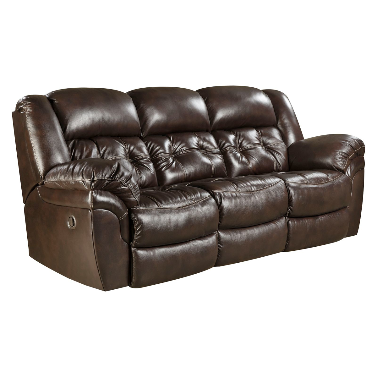 Picture of Whiskey Leather Power Recliner Sofa