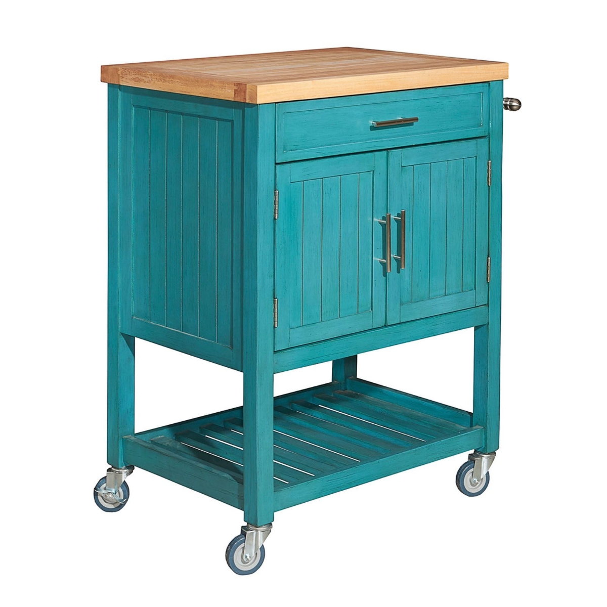 Picture of Sydney Teal Kitchen Cart