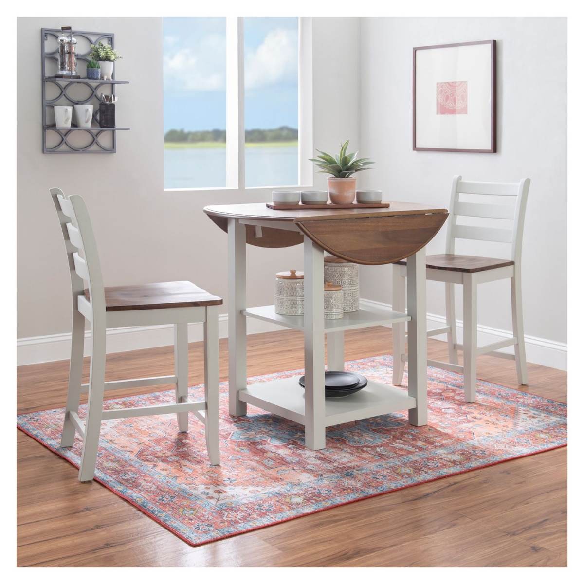 Picture of 3-Piece Counter Height Table & 2 Stools