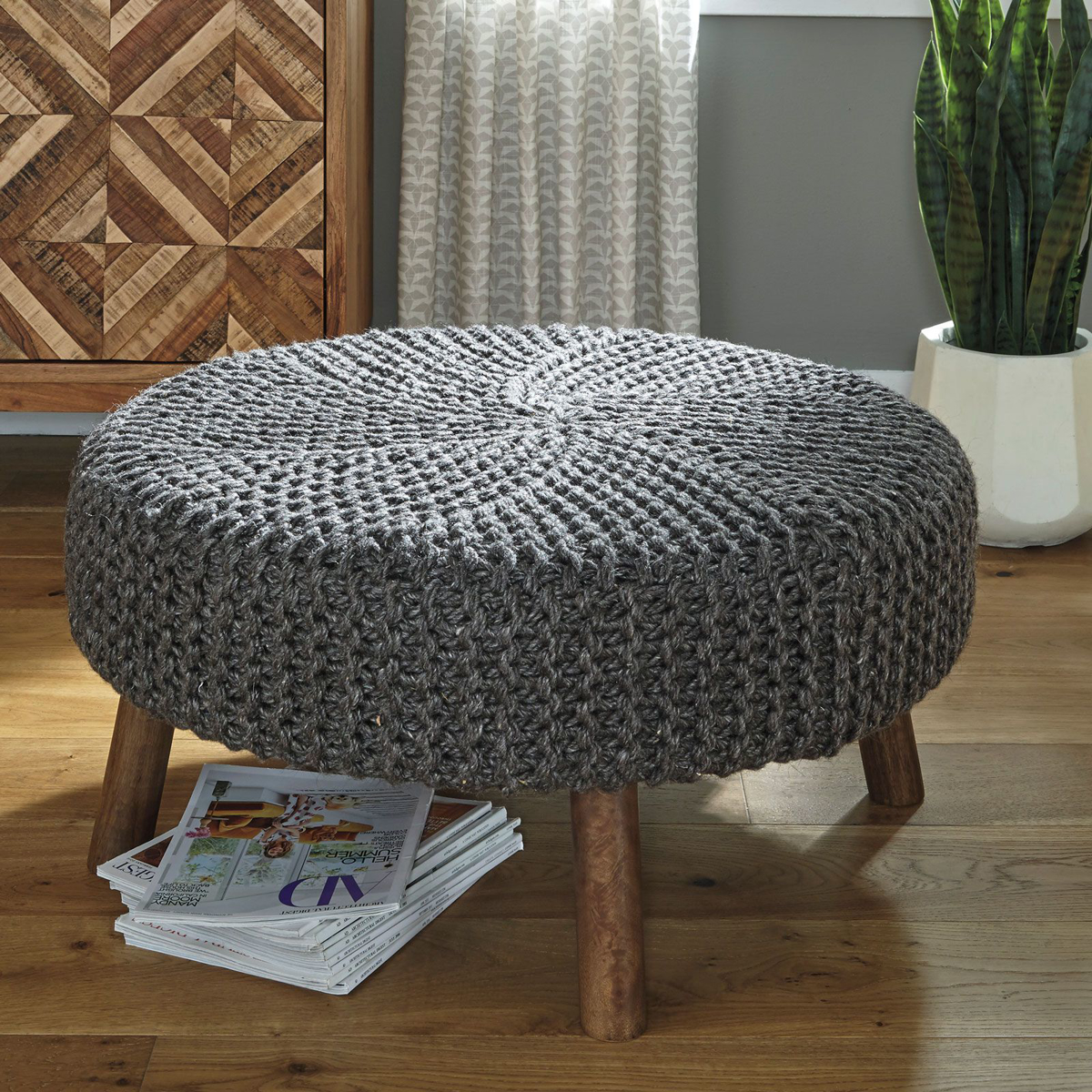 Picture of Jassmyn Oversized Accent Ottoman