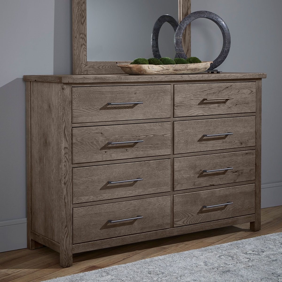 Picture of Mystic Gray Dovetail Dresser