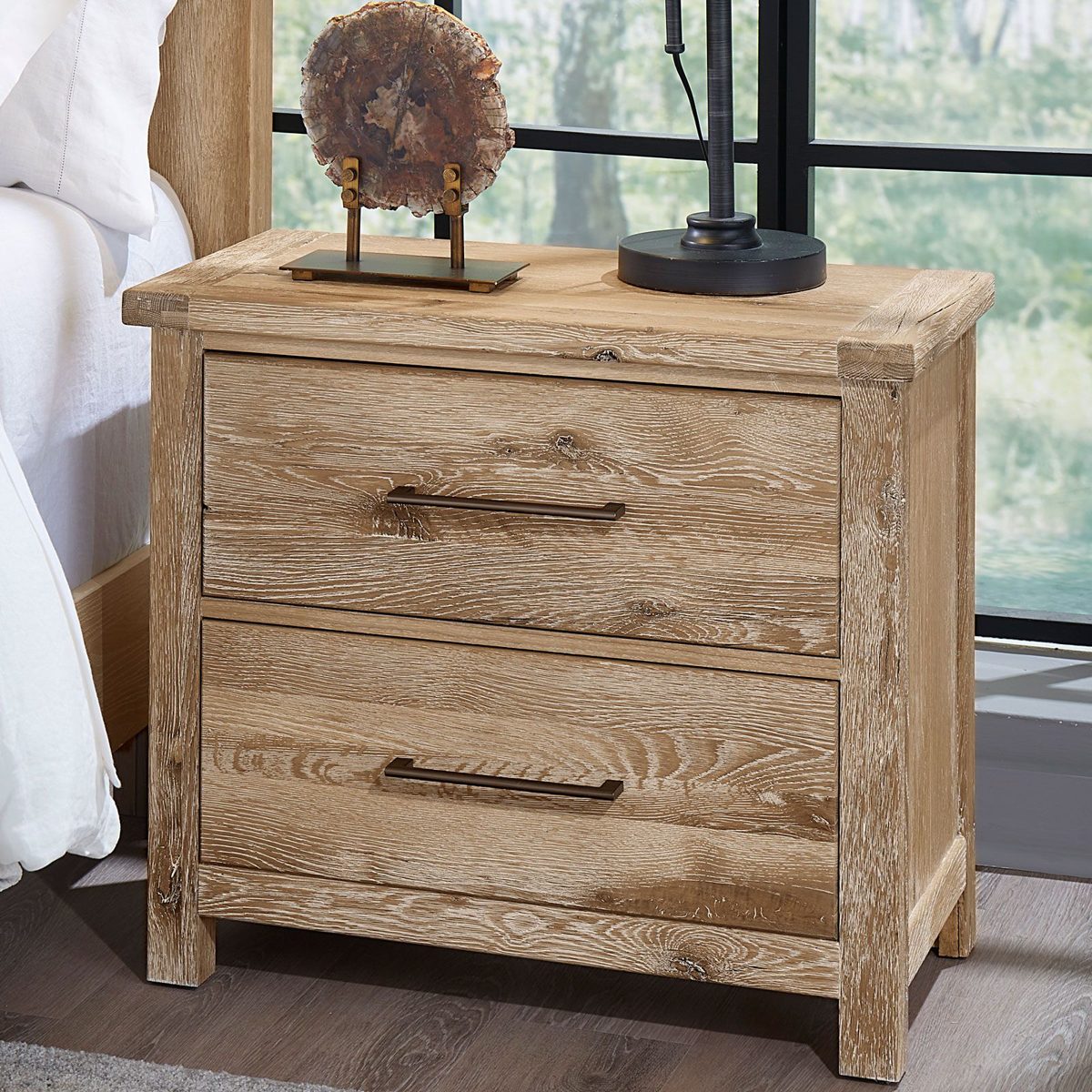 Picture of Sun Bleached Dovetail Nightstand