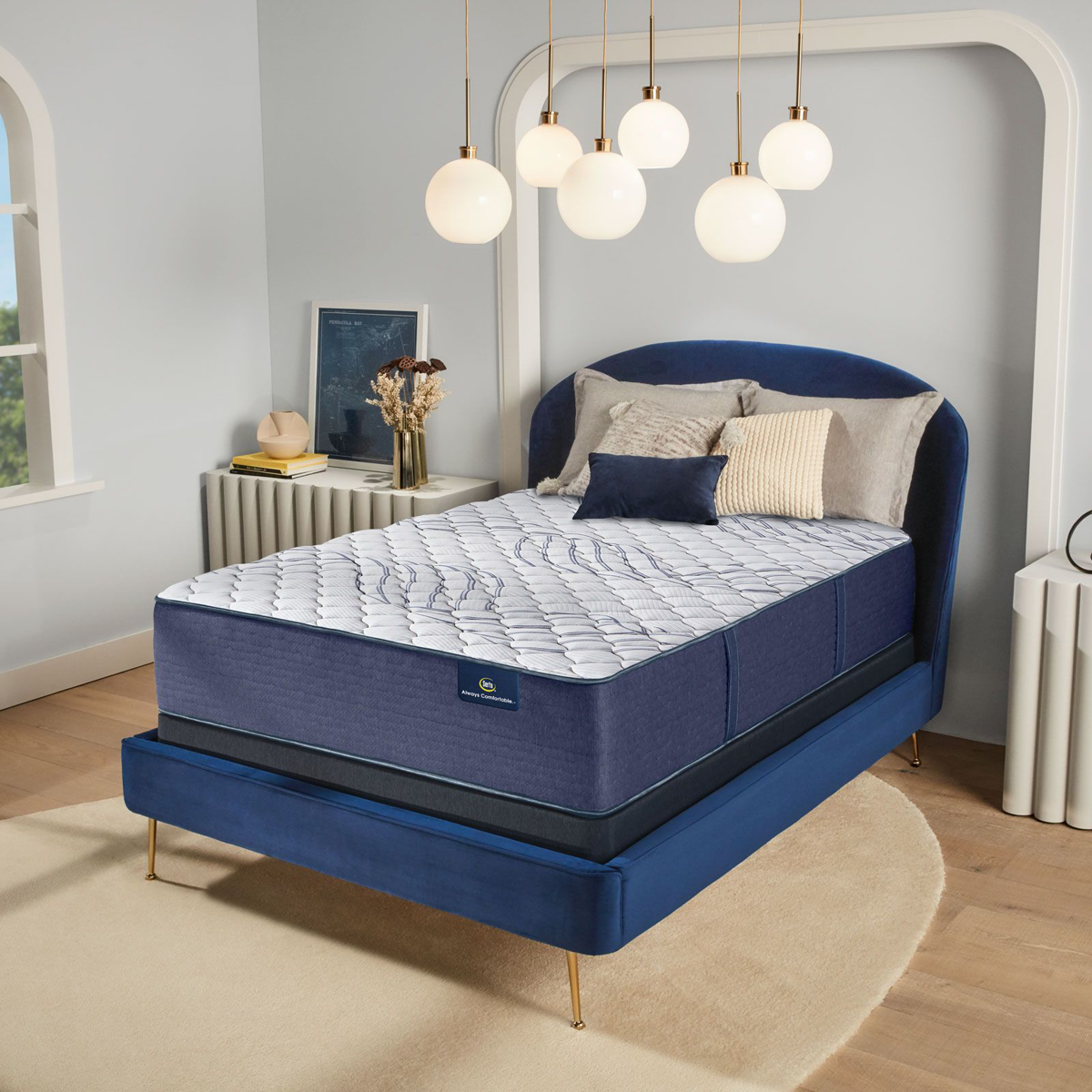 Picture of Calm Sky Firm Queen Mattress