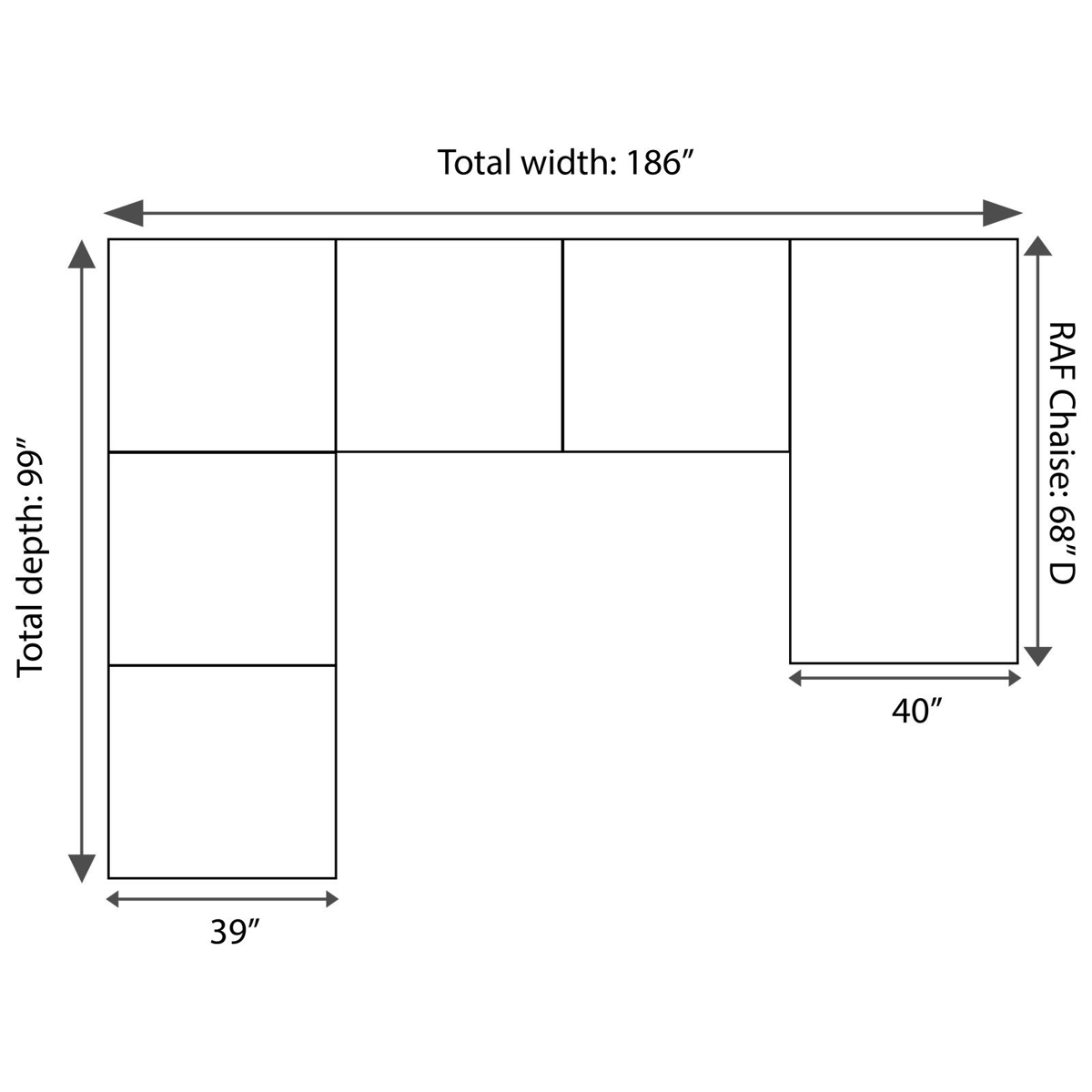 Picture of Zaftig 3-Piece Sectional