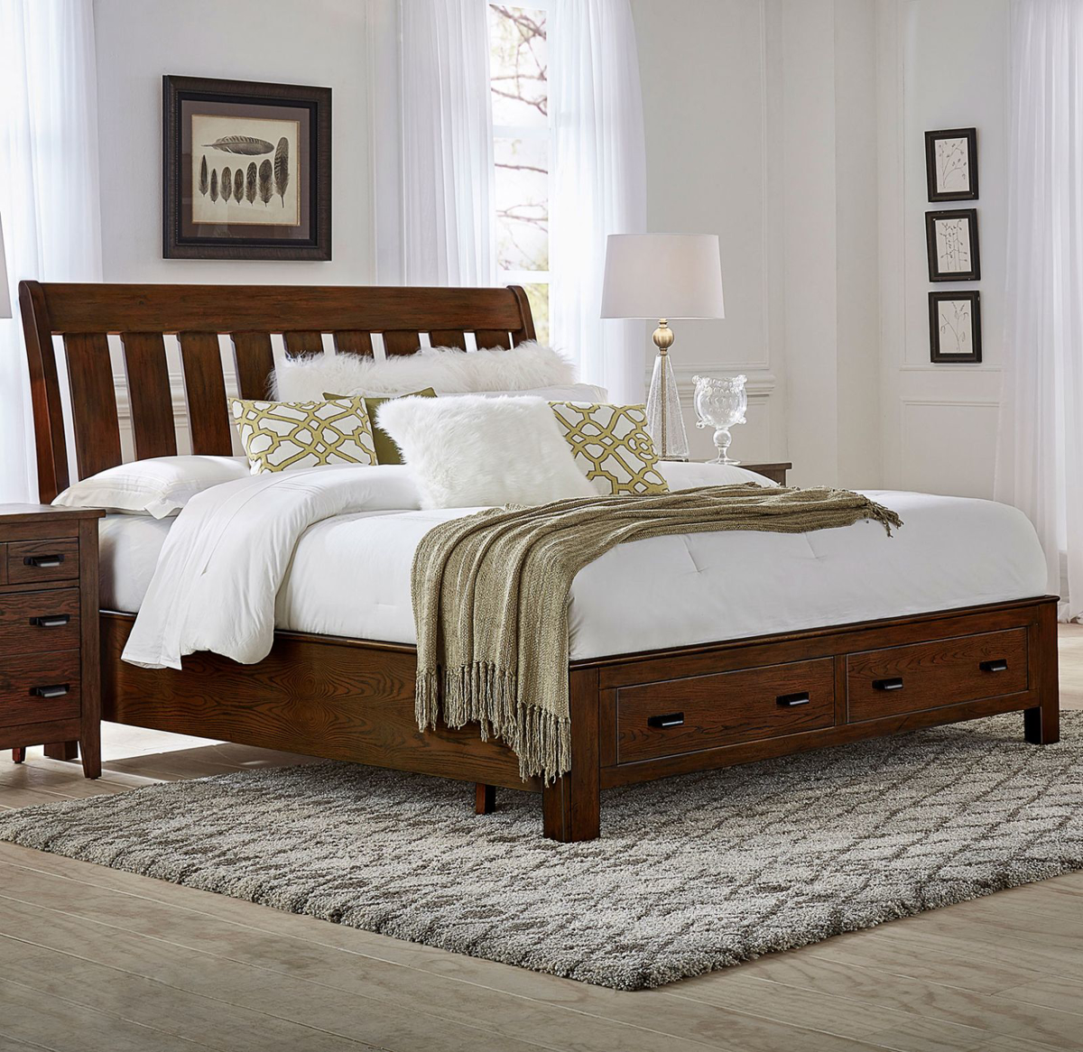 Picture of Sharon Road Queen Storage Bed