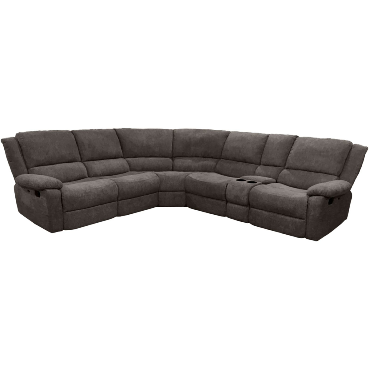 Picture of Knox Charcoal 3-Piece Reclining Sectional