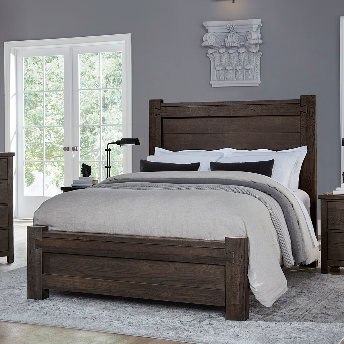 Picture of Java Dovetail King Poster Bed