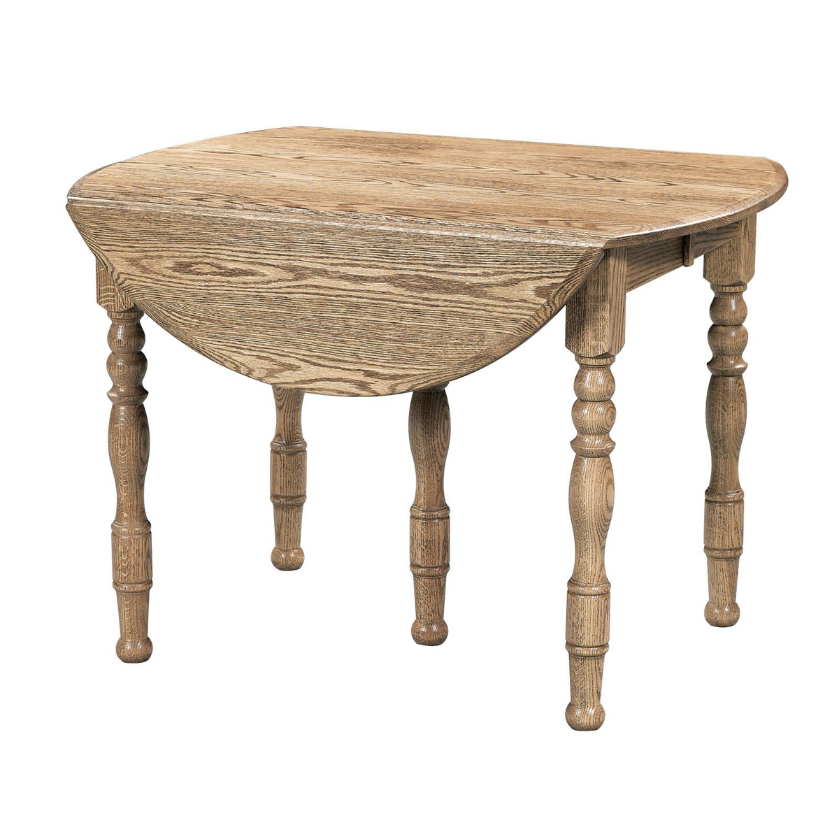 Picture of Solid Oak Drop Leaf Table