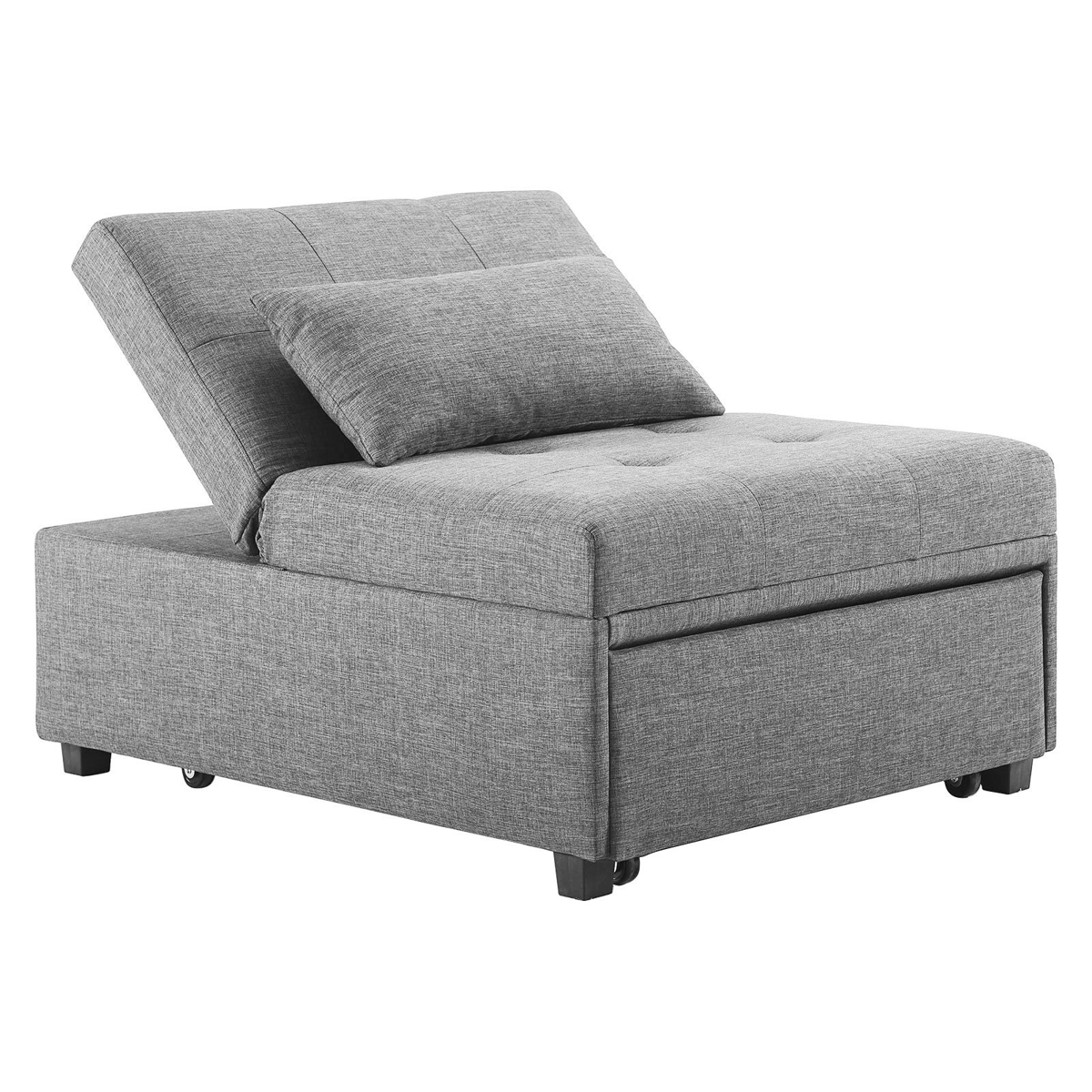 Picture of The Dozer Gray Chair Bed