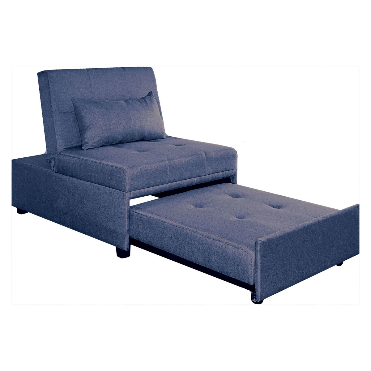 Picture of The Dozer Blue Chair Bed