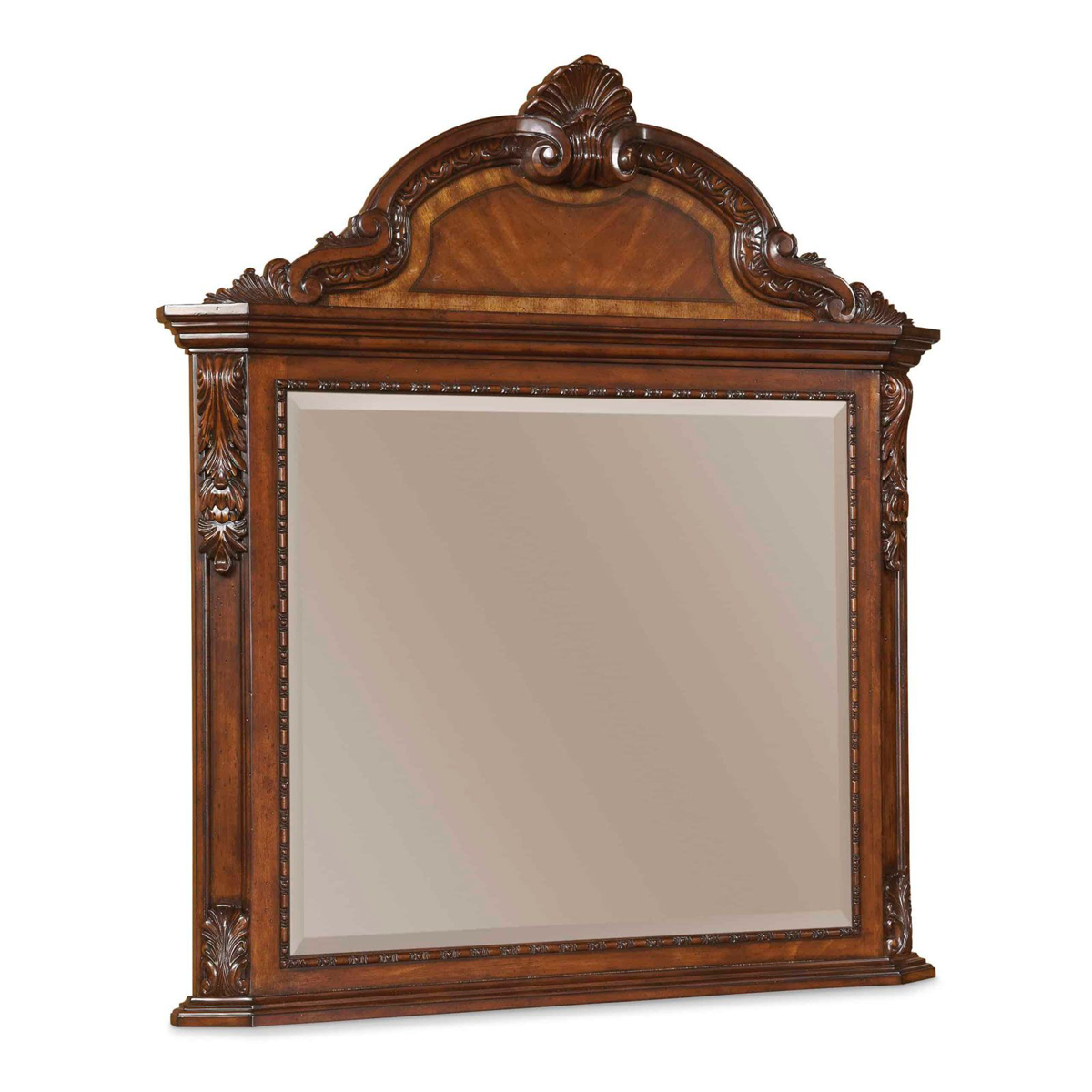 Picture of CROWNED LANDSCAPE MIRROR