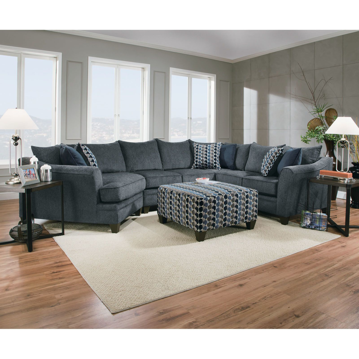 Picture of Albany Slate 3-Piece Sectional