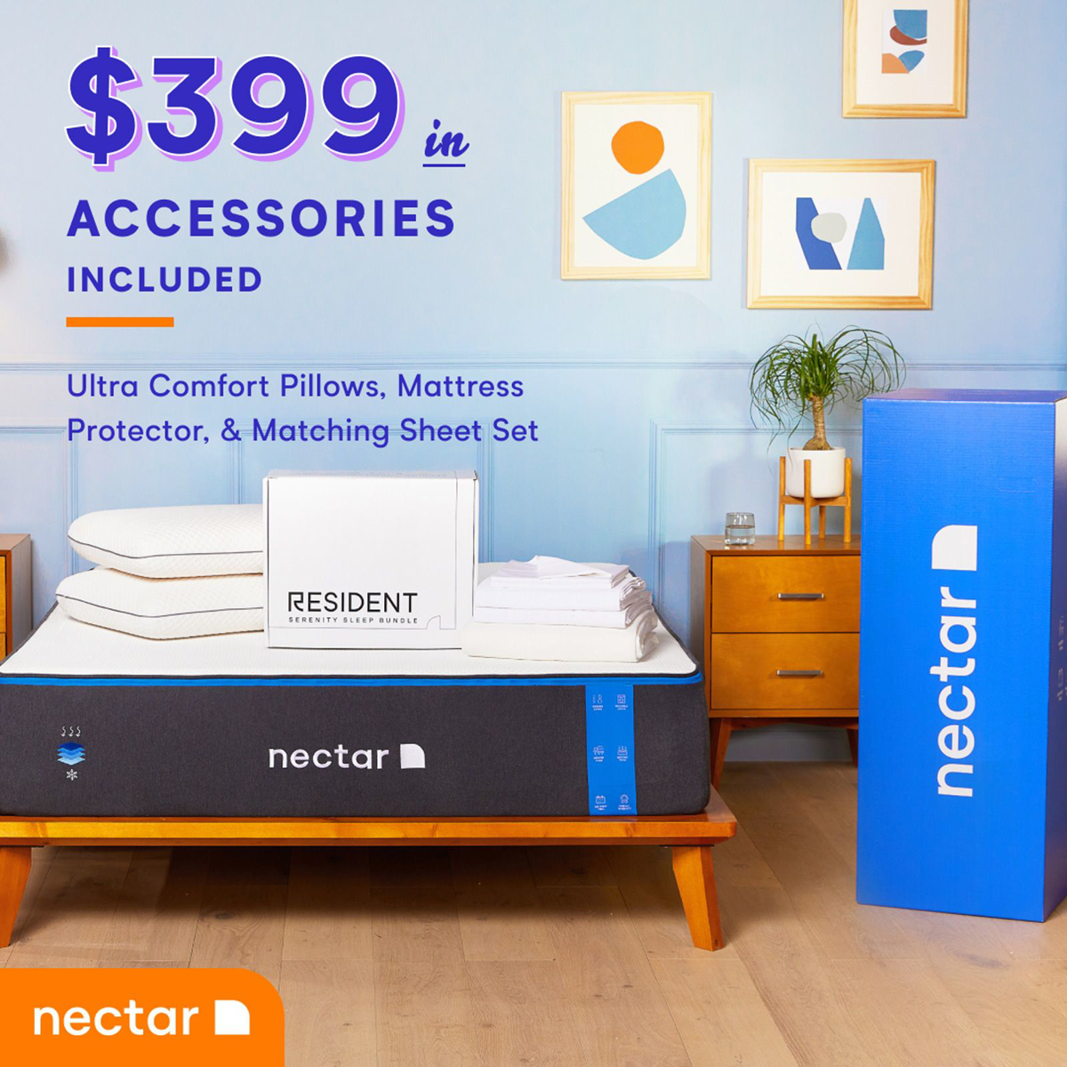 Picture of Nectar Classic Full Mattress