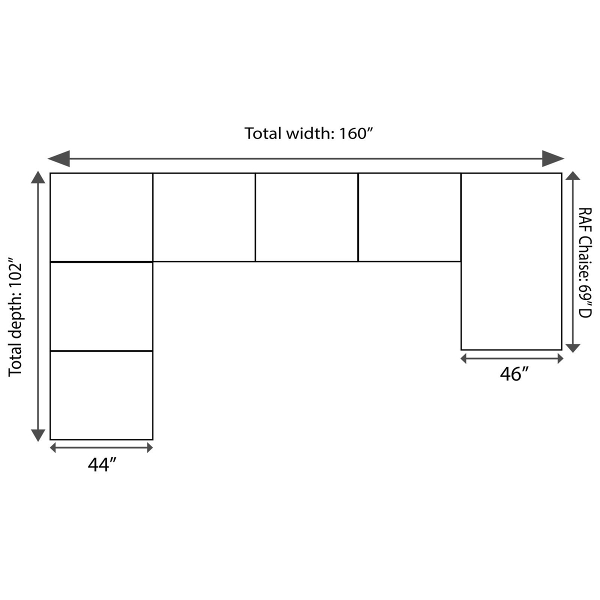 Picture of Lawson 3-Piece Sectional Sofa