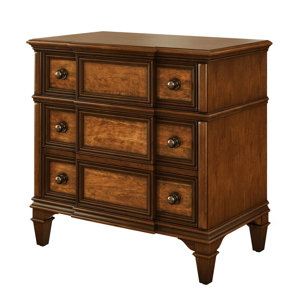 Picture of Newel 3-Drawer Night Chest